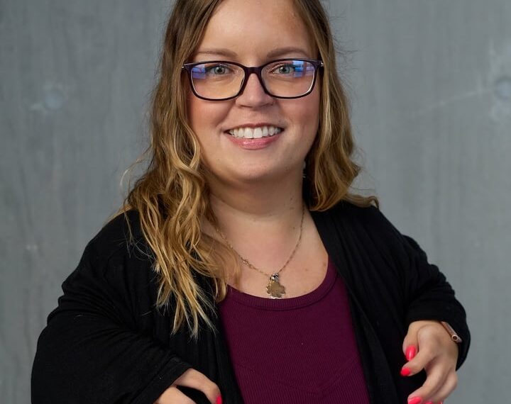 Speaker with the TEDX logo